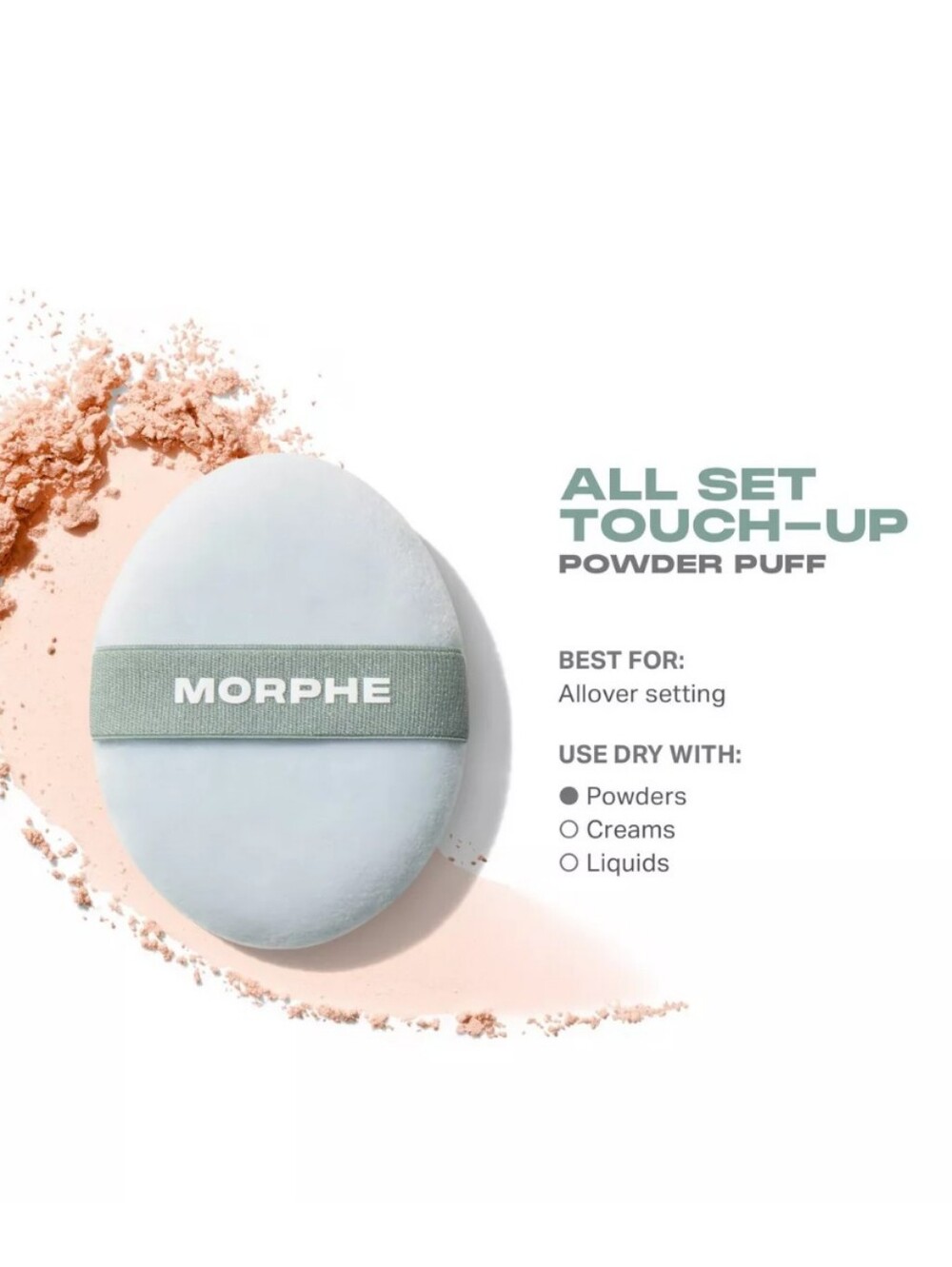 Morphe All Set Touch-Up Powder Puff ๐ - Picture 2 of 5